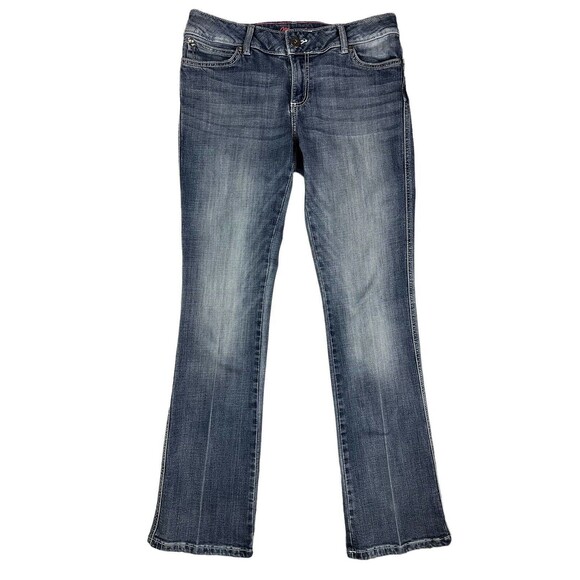Wrangler Bootcut Jeans  Womens Size 9/10 x L32  Lowrise Western Cowgirl  10MWZYA - Picture 1 of 8